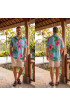Hand Printed Rayon Shirt Hand Printed Rayon Shirt
